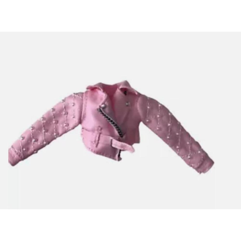 Rainbow High Pink Studded Quilted Jacket Series 2 Doll Fashion